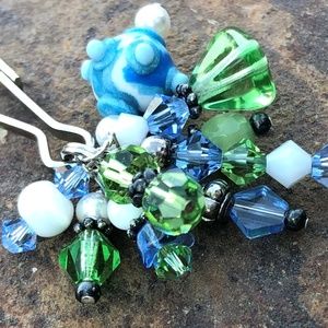 Sterling & Swarovski BABY {Purse Charm Keychain}